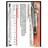 Juan Soto RC 2018 Topps Update #US300 Washington Nationals  Baseball Card