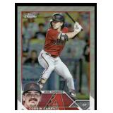 Corbin Carroll RC Refractor 2023 Topps Chrome #95 Arizona Diamondbacks  Baseball Card