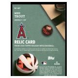 Mike Trout 2024 Topps Holiday Relics #RC-MT Los Angeles Angels  Baseball Card