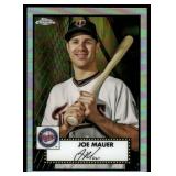 Joe Mauer 2021 Topps Chrome Platinum Anniversary #528 Minnesota Twins  Baseball Card
