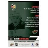 Kirill Kaprizov 2020 Upper Deck HoloGrFx Rookies #HG-1 Minnesota Wild  Hockey Card