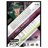 Kirill Kaprizov Foil Insert 2021 Upper Deck Synergy FX #FX-KK Minnesota Wild  Hockey Card