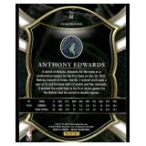 Anthony Edwards RC 2020 Panini Select #61 Minnesota Timberwolves  Basketball Card