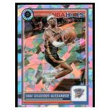 Shai Gilgeous-Alexander 2024 Hoops Cracked Ice Premium Stock #6 Oklahoma City Thunder  Basketball Card