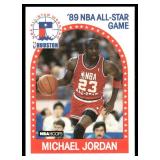 Michael Jordan 1989 Hoops #21 Chicago Bulls  Basketball Card