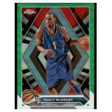 Tracy Mcgrady 22/99 2024 Topps Chrome Green Refractor #   Basketball Card