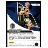 Stephen Curry 2023 Panini Mosaic Elevate Green #6 Golden State Warriors  Basketball Card