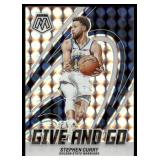 Stephen Curry 2023 Panini Silver Mosaic Prizm #1 Golden State Warriors  Basketball Card