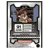 Ja Morant 2023 Panini Prizm Monopoly Purple Wave Refractor #44 Memphis Grizzlies  Basketball Card