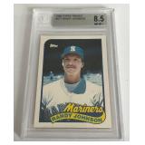 Randy Johnson RC Beckett 8.5 NM-MT+ 1989 Topps Traded #57T Rookie Baseball Card