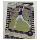 JJ McCarthy RC 2023 Absolute #110 Rookie Minnesota Vikings Football Card
