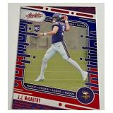 JJ McCarthy RC 2024 Absolute #110 Rookie Minnesota Vikings Football Card