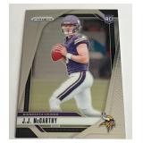 JJ McCarthy RC 2024 Prizm #400 Rookie Minnesota Vikings Football Card