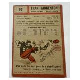 Fran Tarkenton RC 1962 Topps #90 Rookie Vintage Minnesota Vikings Football Card