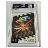 Justin Jefferson PSA 9 2023 Donruss Optic Light It Up Ice #LUJ-N Minnesota Vikings Football Card