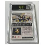 JJ McCarthy RC Gem Mint 10 2024 Luminance #112 Rookie Minnesota Vikings Football Card