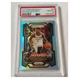 Anthony Edwards PSA 10 Gem Mint 2023 Prizm monopoly Light Blue #52 Minnesota Timberwolves Basketball Card