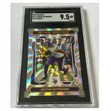 Justin Jefferson SGC 9.5 Mint+ 2023 Donruss Elite Series ES-2 Minnesota Vikings Football Card