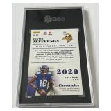 Justin Jefferson RC SGC 9.5 Mint+ 2020 Chronicles Bronze #62 Rookie Minnesota Vikings Football Card