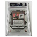 Desmond Ridder PSA 10 Gem Mint 2022 Prizm No Huddle #302 RC Rookie Football Card