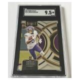 Jordan Addison RC SGC 9.5 MT+ 2023 Select #194 Rookie Minnesota Vikings Football Card