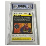 Naz Reid Graded 10 Gem Mint 2020-21 Flux Prizm Silver Pulsar #108 Minnesota Timberwolves Basketball Card