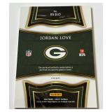 Jordan Love Rd RC Relic 2020 Select #RS-JLO Rookie Football Card