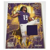 Dallas Turner RC Relic 2024 Absolute #RF-DTR Rookie Minnesota Vikings Football Card