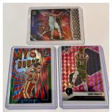 Luka Doncic, Nikola Jokic, Trae Young 3 Card Prizm Basketball Lot