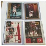 Michael Jordan 4 Card Basketball Lot