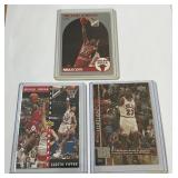 Michael Jordan 3 Card Basketball Lot