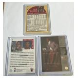 Michael Jordan 3 Card Basketball Lot