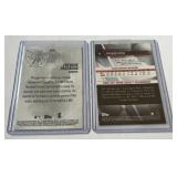 Freddie Freeman 2 Card Refractor Baseball Lot