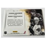 Jason Zucker / Kris Foucault 25/25 Dual On-Card Auto 2013 Prime Hockey #17Minnesota Wild Hockey Card