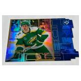Brock Faber 0665/1000 2023-24 Upper Deck Extended Series #UD#-7 Minnesota Wild Hockey Card