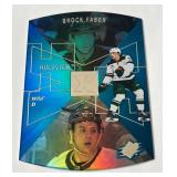 Brock Faber RC Die Cut 2023-24 Upper Deck Extended Series SPX #21 Rookie Minnesota Wild Hockey Card
