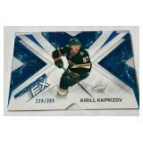 Kirill Kaprizov 239/399 Blue Die Cut 2022-23 Upper Deck SPX #RFX-40 Minnesota Wild Hockey Card