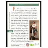 Dan Marino Autograph 1993 Pro Line Profiles #558 Miami Dolphins Football Card