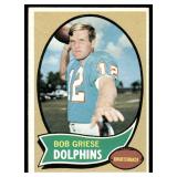 Bob Griese 1970 Topps #10 Miami Dolphins Football Card
