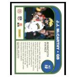 JJ McCarthy RC 2024 Score Protential #10 Minnesota Vikings Football Card