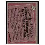 O.J. Simpson 1977 Topps #453 Buffalo Bills Football Card