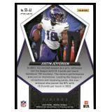 Justin Jefferson 2023 Panini Mosaic Swagger #SS-JJ Minnesota Vikings Football Card