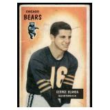 George Blanda 1955 Bowman #62 Chicago Bears Football Card