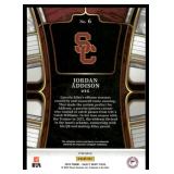 Jordan Addison RC 2023 Panini Select Draft Picks #6 USC Trojans Football Card