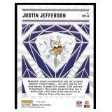 Justin Jefferson 2023 Donruss Optic Diamond Hands #DH-JJ Minnesota Vikings Football Card