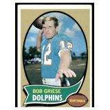 Bob Griese 1970 Topps #10 Miami Dolphins Football Card