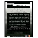 Brett Favre 220/949 2008 Topps Letterman #47 Green Bay Packers Football Card