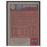 Joe Montana 1985 Topps #157 San Francisco 49ers Football Card