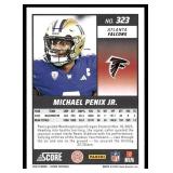Michael Penix Jr.RC 2024 Score Rookie Signatures #323 Atlanta Falcons Football Card