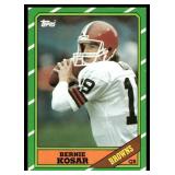 Bernie Kosar RC 1986 Topps #187 Cleveland Browns Football Card